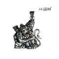 Pendant Hanuman &Ram Pure Silver